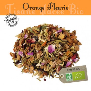 Orange fleurie - Tisane...