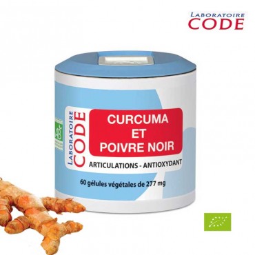 Curcuma et Poivre Noir Bio