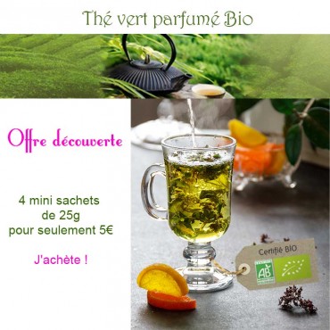 Offre découverte thés verts...