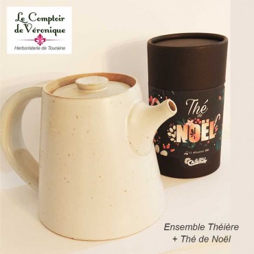 Theière + Thé de Noël Bio
