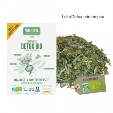 Lot "Détox Printemps" bio
