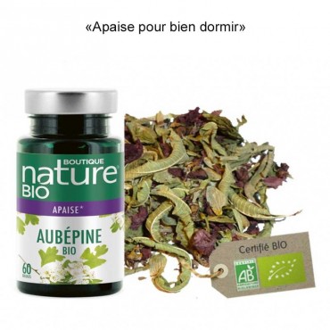Aubépine Bio + Tisane "Dodo...
