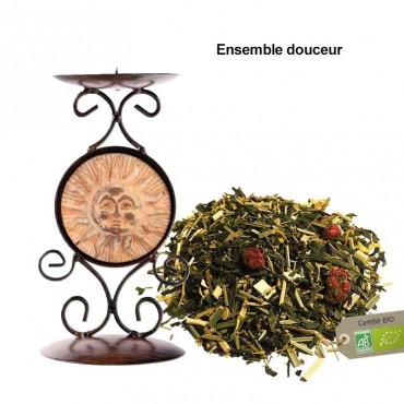 Ensemble douceur - Bougeoir...