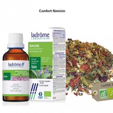 Confort féminin - Sauge Bio...