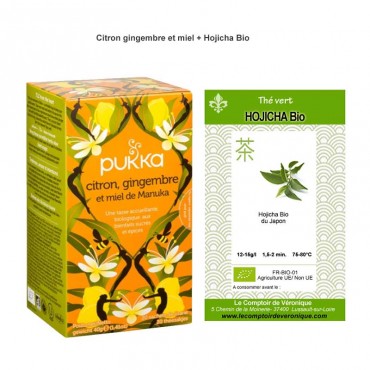 Citron, Gingembre et miel...