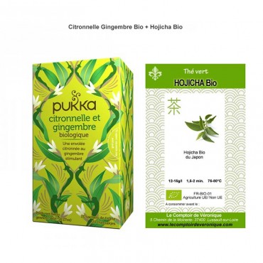 Citronnelle & Gingembre Bio...