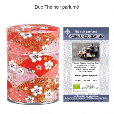 Boîte washi 'Mashike' + Thé...