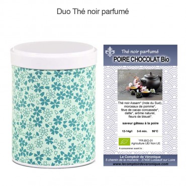 Boîte washi 'Kawashi' + Thé...
