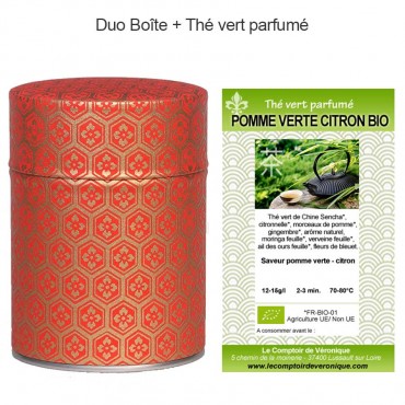 Boîte de luxe 'Asago' + Thé...