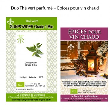 Gunpowder bio + Epices Vin...