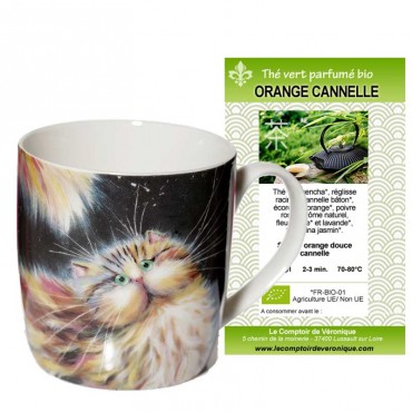 Mug en Porcelaine  + Thé...