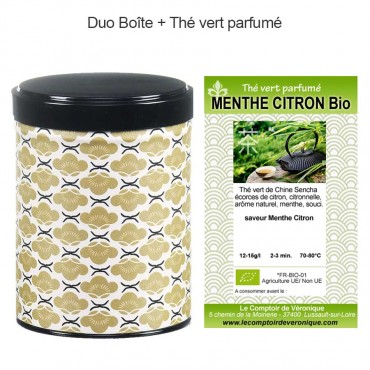 Boîte washi 'Susami' + Thé...