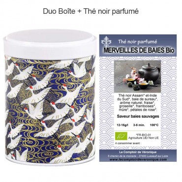 Boîte washi 'Norisuke' +...