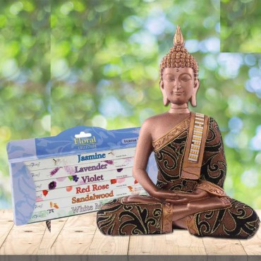 Bouddha + Encens floral
