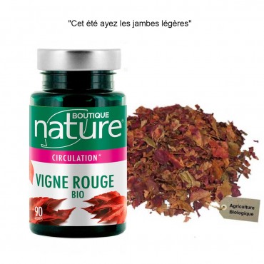 Vigne rouge bio