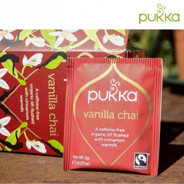 Pukka Herbs Infusion Biologique Chaï À La Vanille 20 Sachets