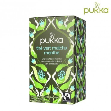 Thé Vert Matcha à la Menthe Bio