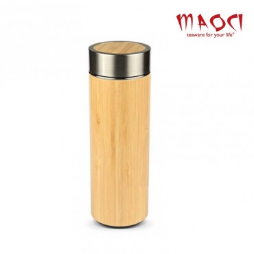 Thermos naturel en Bambou - 320 ml