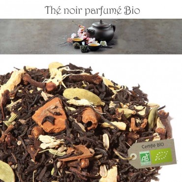 Thé chai Bio - Thé noir parfumé