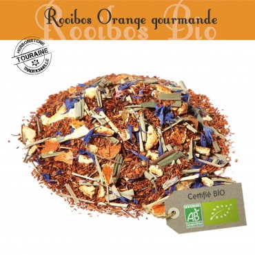 Orange Gourmande Bio - Rooibos  parfumé