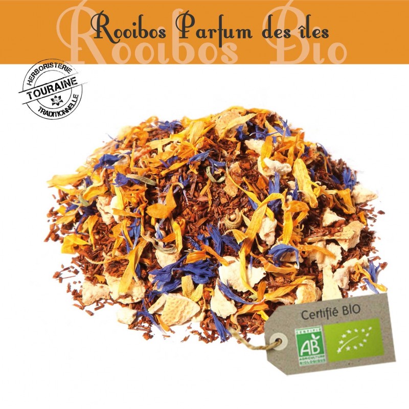 Parfum des îles Bio - Rooibos  parfumé