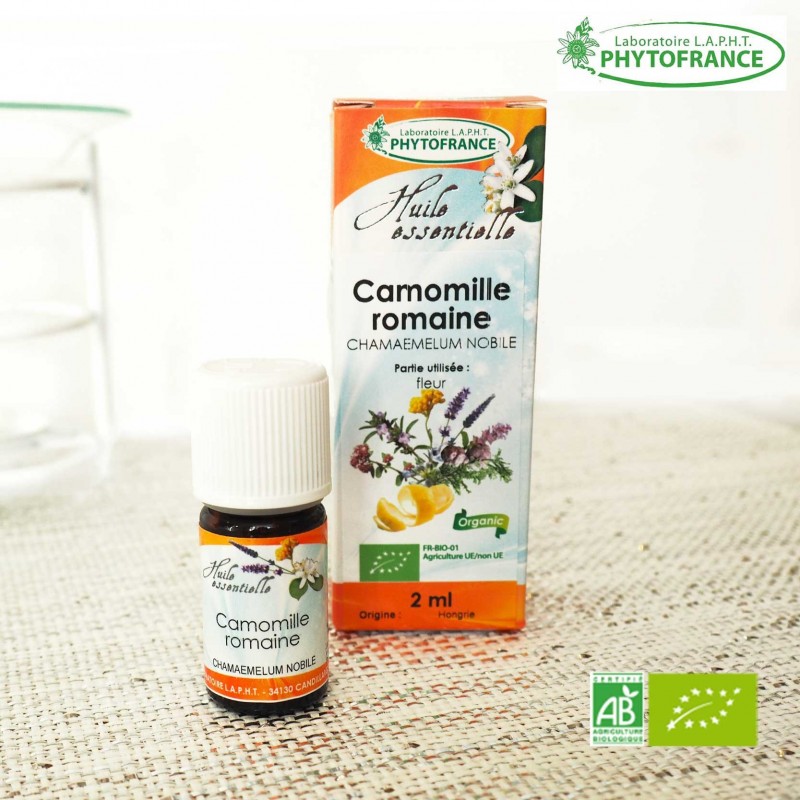 Camomille Noble/Romaine Bio Huile essentielle Camomille Noble/Romaine Bio Huile essentielle