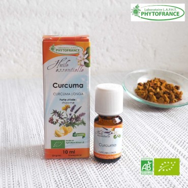 Curcuma huile essentielle Bio