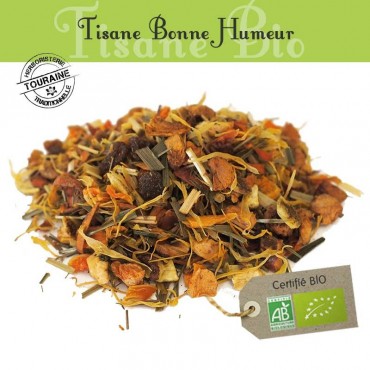 Tisane Bonne Humeur Bio -  orange pamplemousse