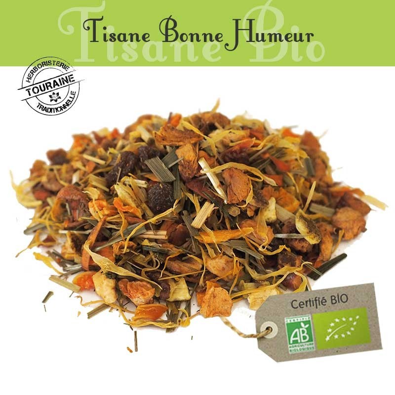 Tisane Bonne Humeur Bio -  orange pamplemousse