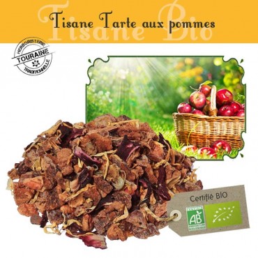 Tisane Tarte aux pommes bio - pommes - pistache