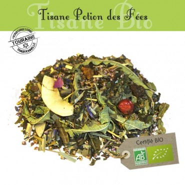 Tisane Potion des Fées Bio - canneberge pêche