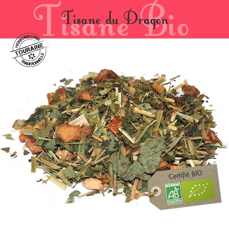 Tisane du Dragon Bio - Citron gingembre