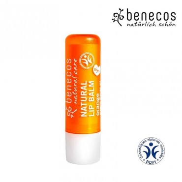 Baume à lèvres orange bio