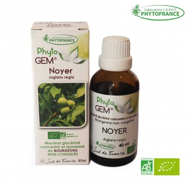 Macérat de bourgeons de Noyer bio - 40 ml