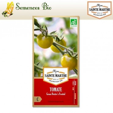 Tomate Green Doctor's Frosted - semences bio
