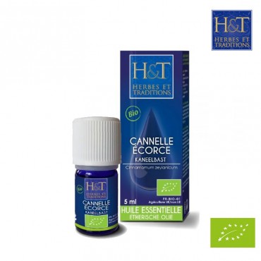 Cannelier de Ceylan Huile essentielle Bio