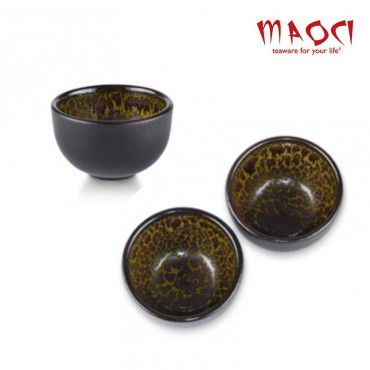 2 bols céramique tons verts